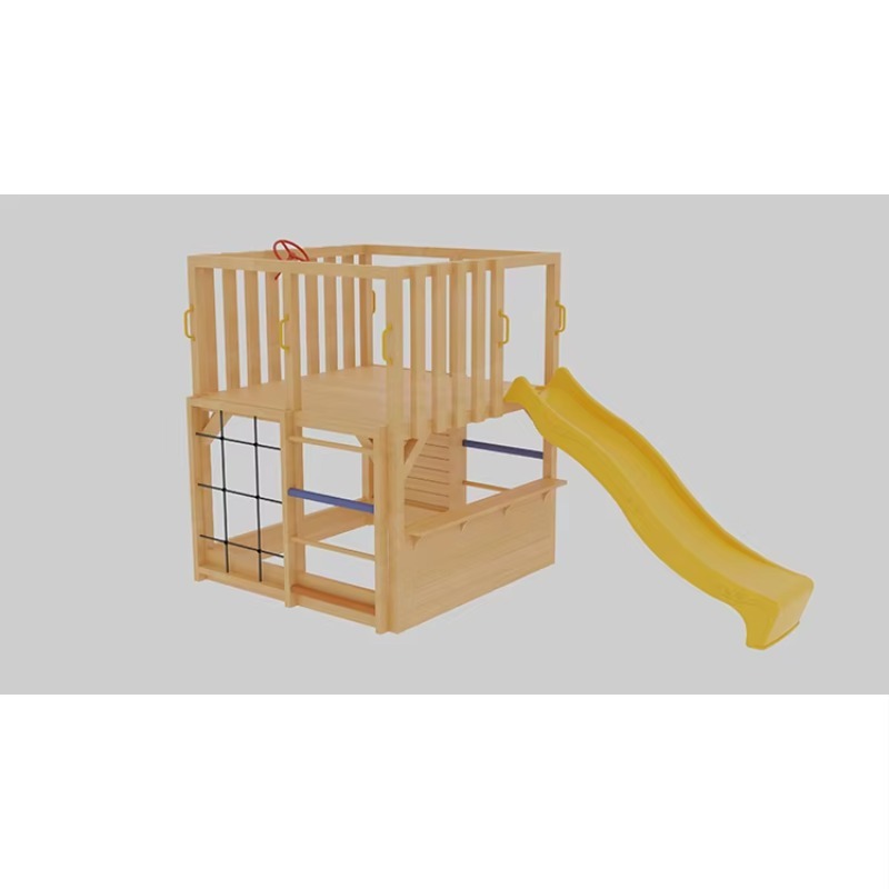 Kids Wooden Outdoor Cubby Hous - огляд і ціна Kids Outdoor Climbing Wall