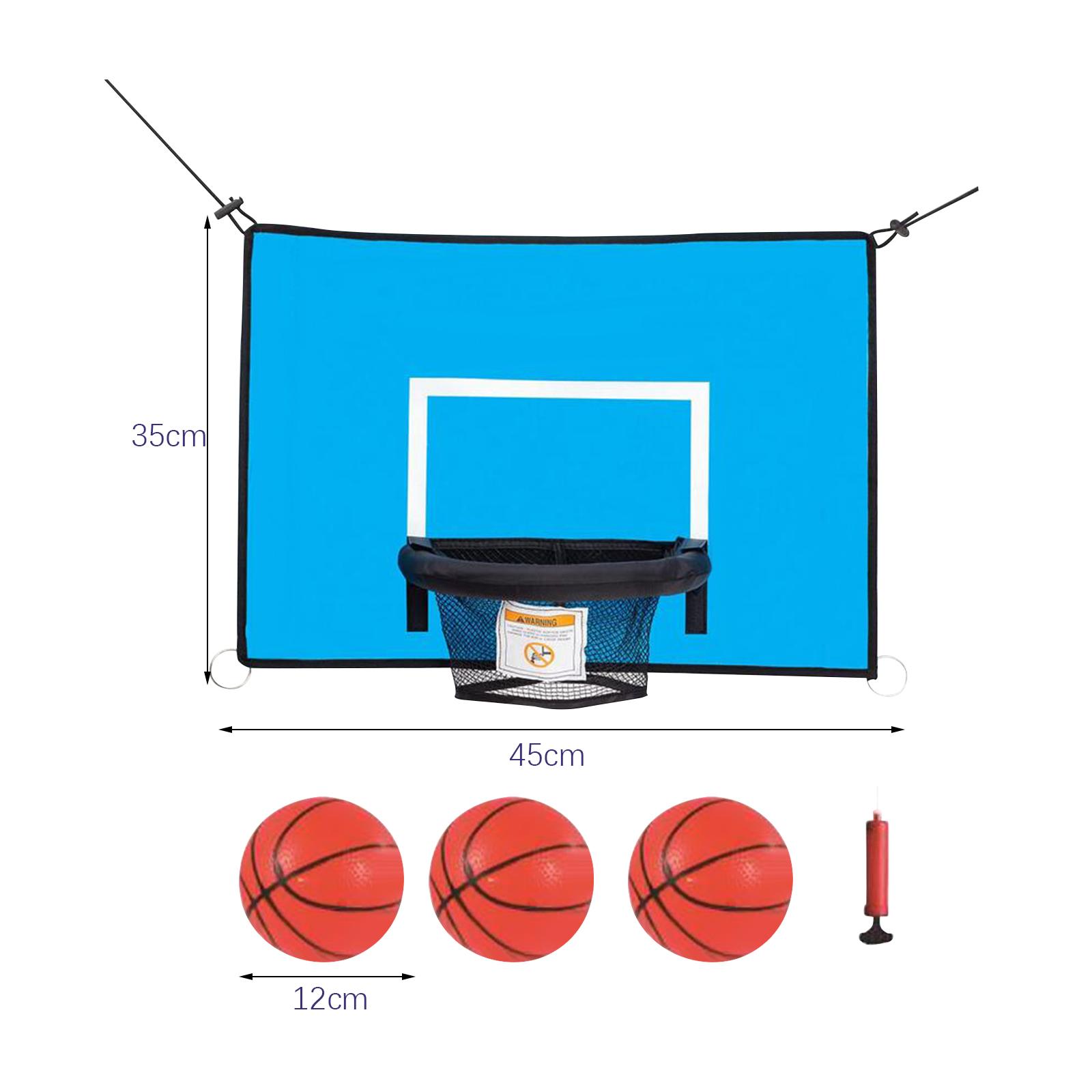 Trampoline Basketball Hoop PVC - огляд і ціна Kids Outdoor Trampoline